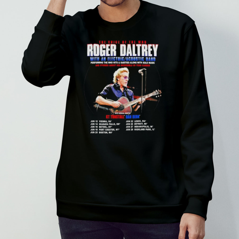 Roger Daltrey The Voice Of The Who Tour 2024 Shirt