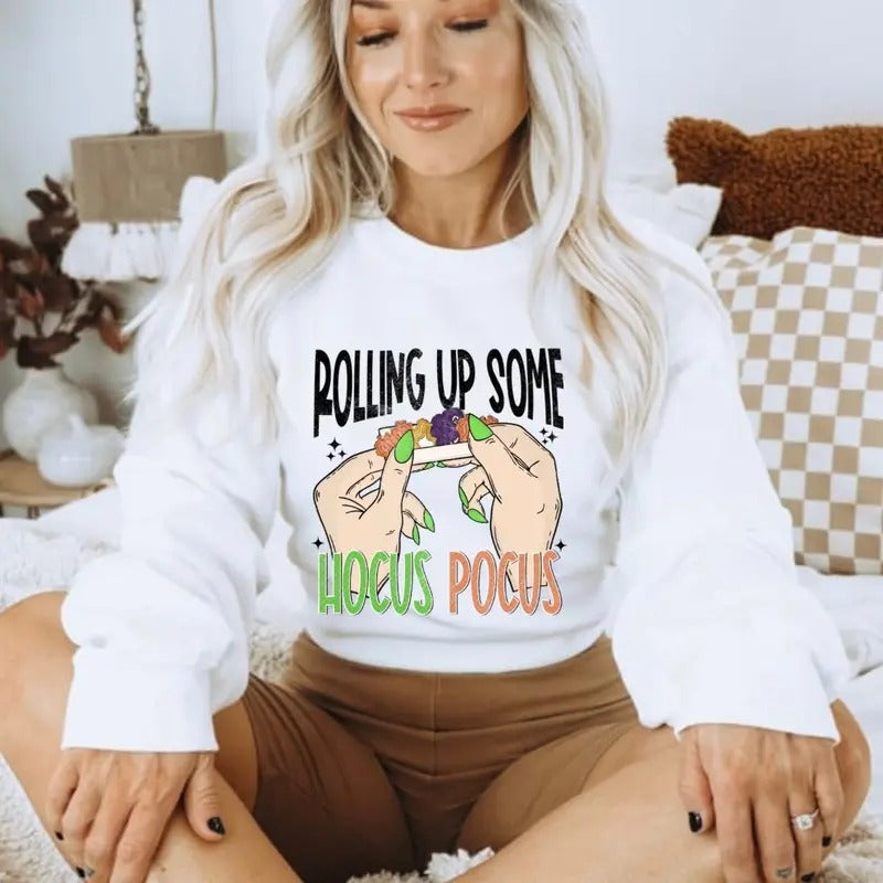 Rolling up Halloween shirt Hoodie, Sweatshirt | HypeCrazeTee.com
