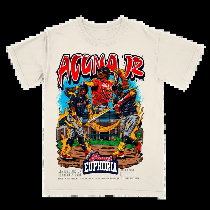 Ronald Acuña Jr. V2 Tee - Gift For Fan - Men's Casual T-shirt - Menswear Hoodie, Sweatshirt | HypeCrazeTee.com