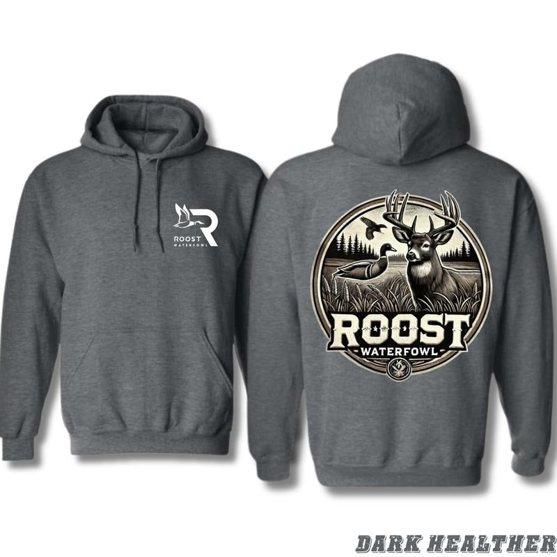 Roost Waterfowl Bold Wildlife Deer Waterfowl Graphics Hunting Enthusiasts Menswear Tops T-Shirts, Hoodie, Sweatshirt