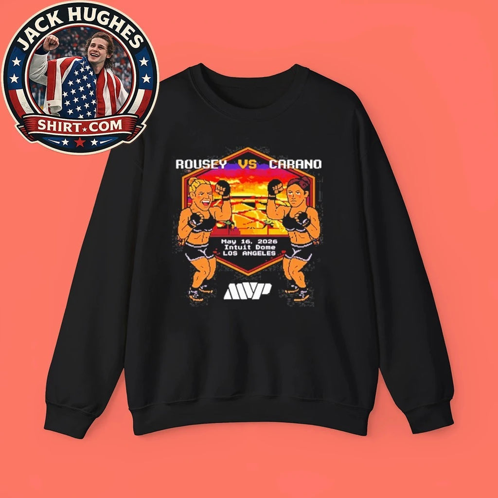 Rousey Vs Carano Los Angles Game 2026 Shirt