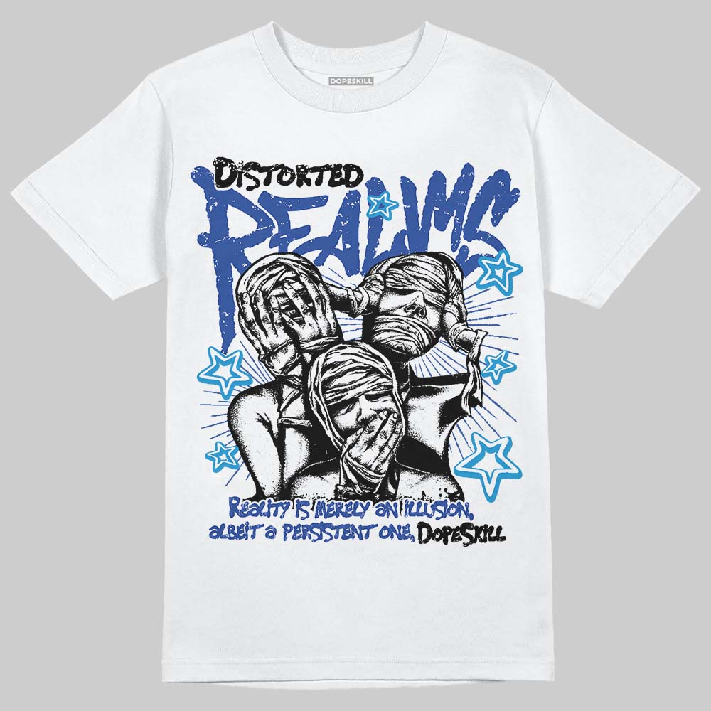 Royal Blue Collection DopeSkill T-Shirt Distorted Realms Graphic