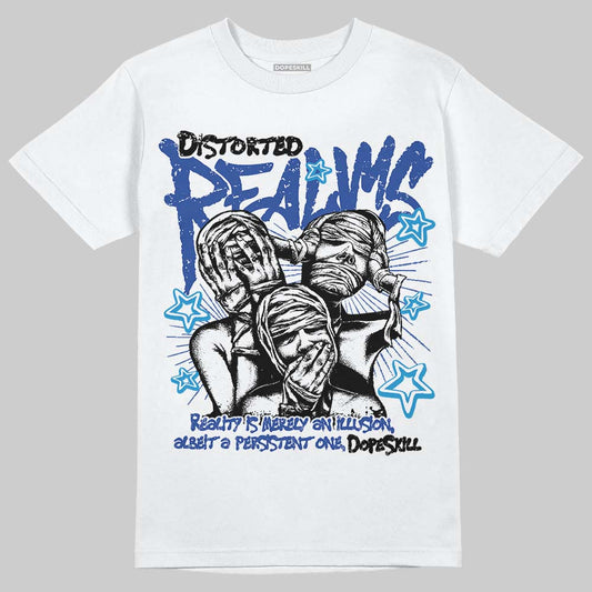 Royal Blue Collection DopeSkill T-Shirt Distorted Realms Graphic