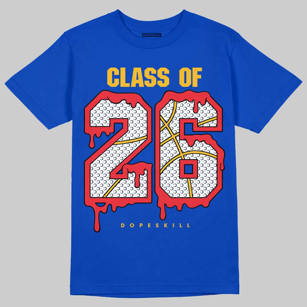 Royal Blue Collection DopeSkill T-Shirt 26 Drip Graphic