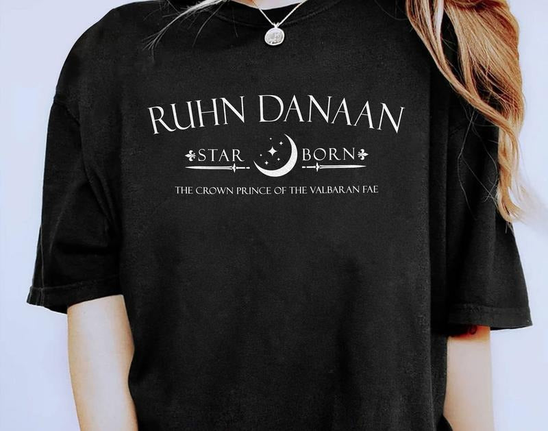 Ruhn Danaan Crown Prince of the Vabaran Fae T-Shirt, Crescent City Series T-Shirt, Acotar Shirt, House of Earth and Blood...