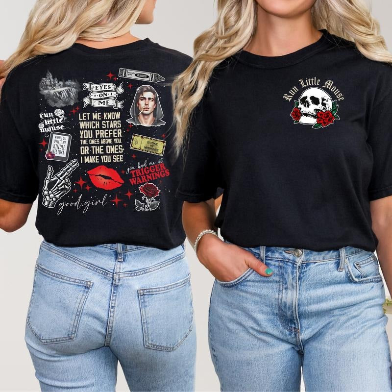 Run Little Mouse T-Shirt, Bookish Sweatshirt, Haunting Adeline Hoodie, Book Lover Gift, Dark Romance Sweater