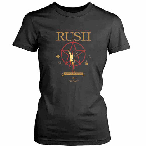 Rush Books are for tourists Canadian Golden Ale Better Beer Womens T-Shirt Tee