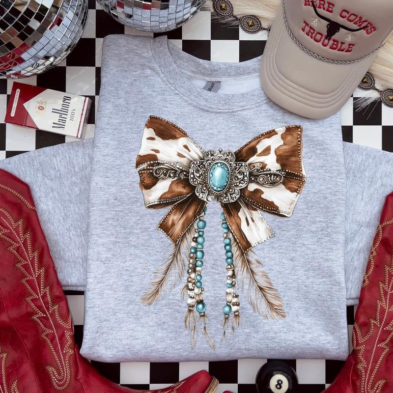 Rustic Cowhide DTF Transfers - THIS IS NOT A SHIRT Hoodie, Sweatshirt | HypeCrazeTee.com