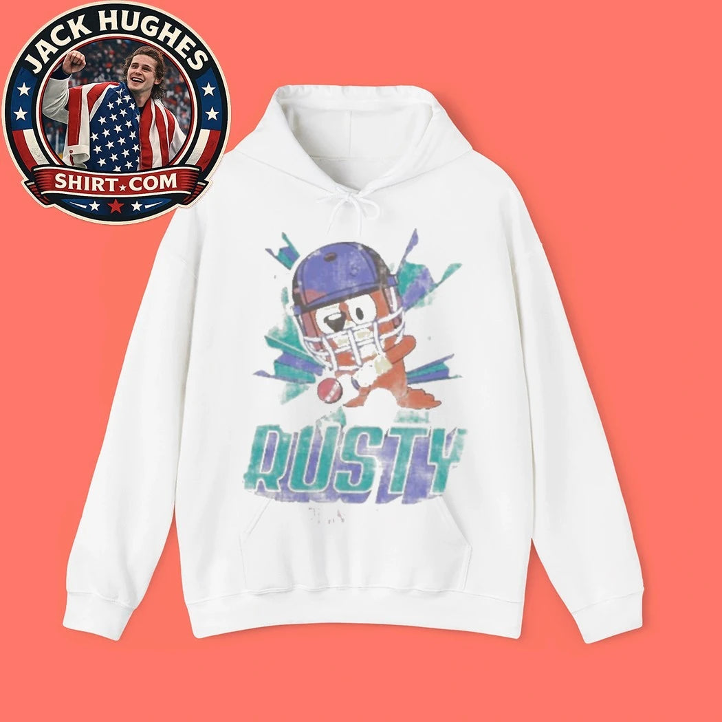 Rusty Rising Star Cricket Mascot Father Day Gift Shirt