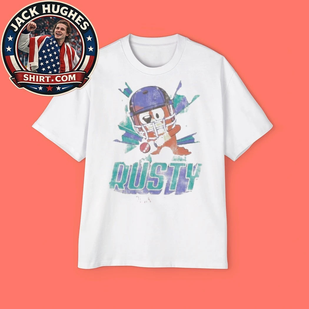 Rusty Rising Star Cricket Mascot Father Day Gift Shirt