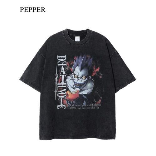 Ryuk Vintage Anime Manga Him Menswear Top T-Shirts, Hoodie, Sweatshirt