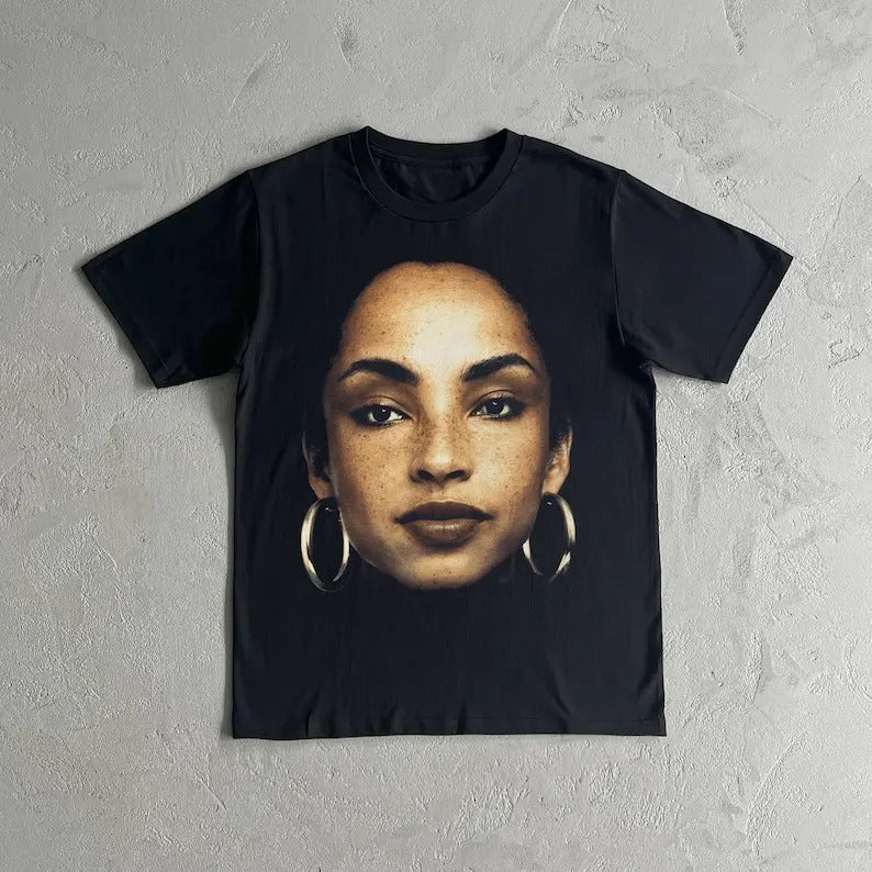 SADE ADU T-SHIRT - Graphic Sade Adu Heavy Cotton Tee Shirt Hoodie, Sweatshirt | HypeCrazeTee.com