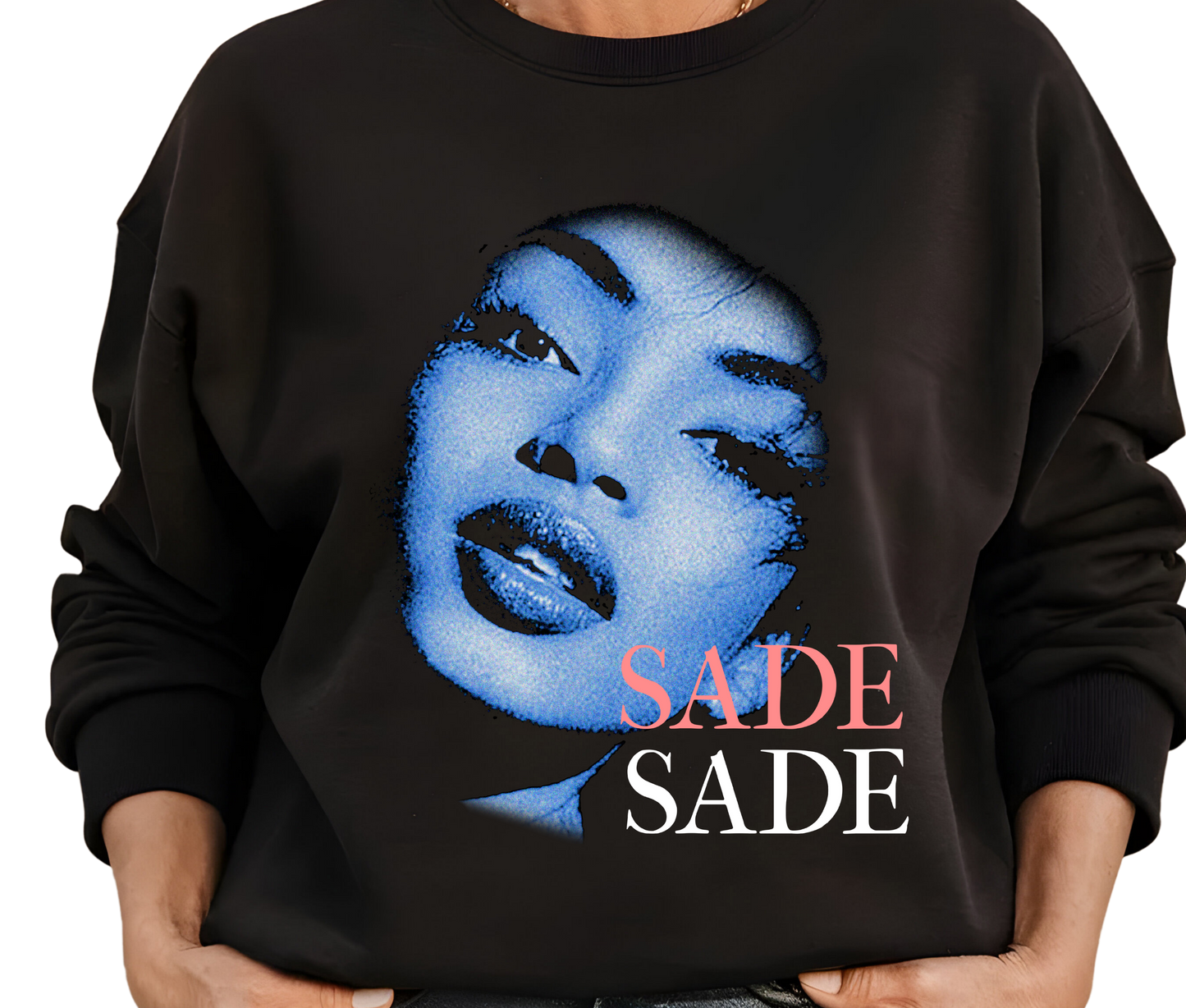 Sade Adu Vintage 90s Sweatshirt – Retro R&B Streetwear Sweater, Iconic Music Artist Apparel
