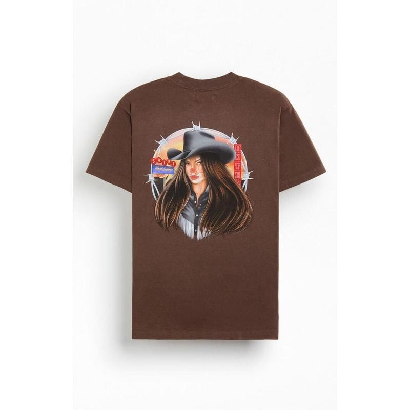 SAINT CHRISTOPHER Men's Rodeo Vacancy T-Shirt - Multicolor Hoodie, Sweatshirt | HypeCrazeTee.com