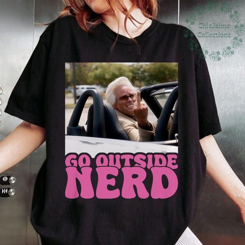 Uncle Baby Billy Go Outside Nerd Meme Tour Humor Cotton Unisex T-Shirt Full Size Hoodie, Sweatshirt | HypeCrazeTee.com