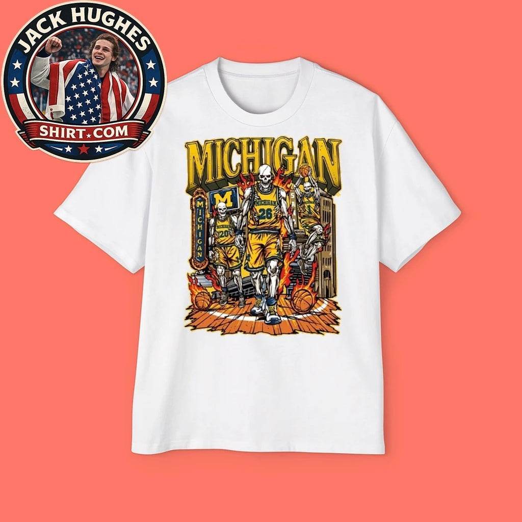 SANA Detroit Michigan Wolverines 2026 T-Shirt