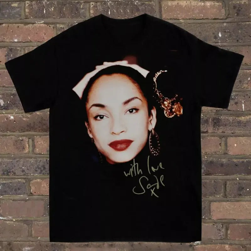 SAde Adu Signature T-Shirt Unisex Tee For Men Women Hoodie, Sweatshirt | HypeCrazeTee.com