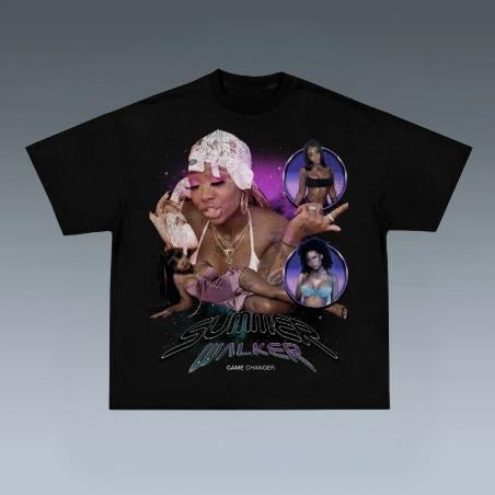 SUMMER WALKER TEE, Prints Vintage T-Shirt, Rapper Shirt, Hip Hop Shirt, Rap Music Shirt, R&B Shirt, Pop Shirt, Graphic...