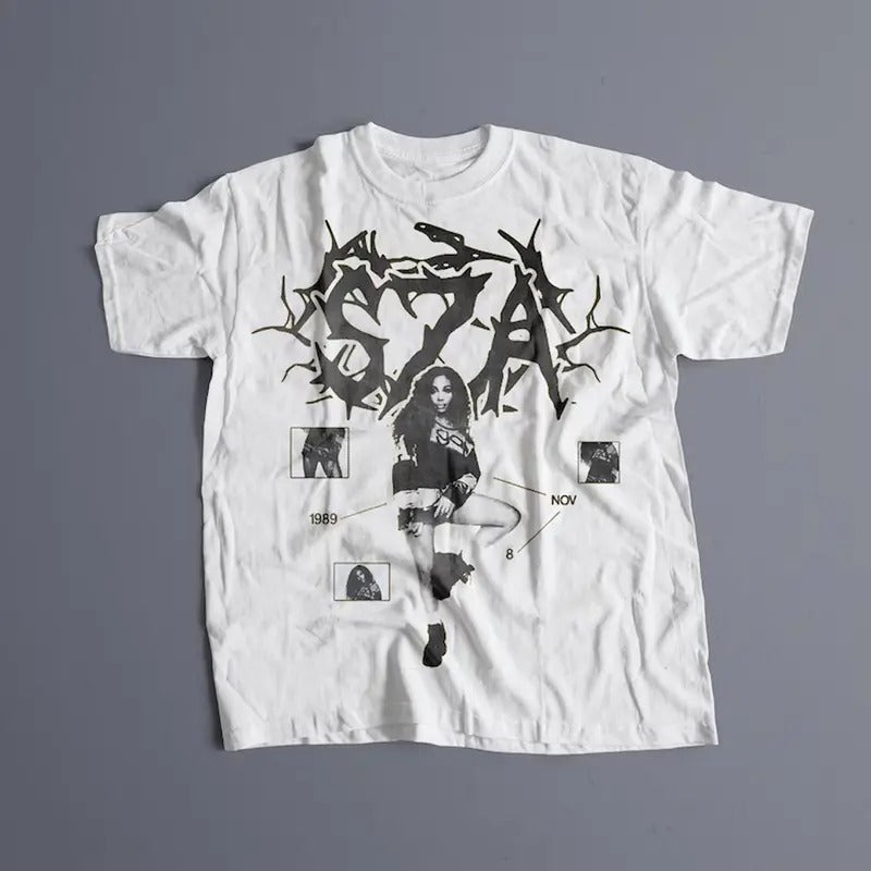 SZA- CTRL T-shirt, sza Graphic Tee, sza Merch, Rap Shirt, SOS, unisex gift, Concert T Shirt, Hoodie, Sweatshirt ver3