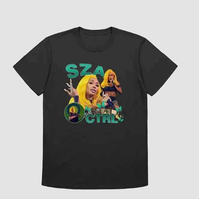 SZA CTRL Collage Unisex T-Shirt Hoodie, Sweatshirt | HypeCrazeTee.com