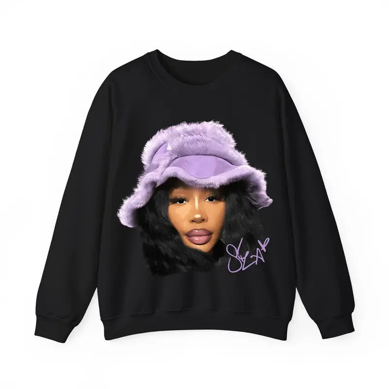 SZAA Graphic Sweatshirt Bold Style for True Fans! T-Shirts, Hoodie | HypeCrazeTee.com
