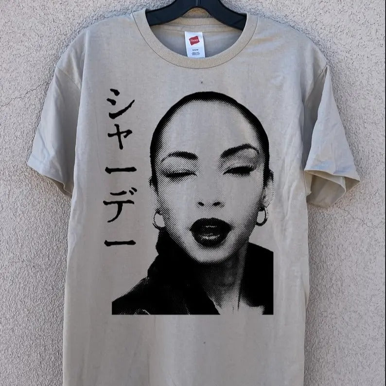 Sade T-Shirt (Sand) - Soul Jazz R&B Erykah Badu Janet Jackson Solange Hoodie, Sweatshirt | HypeCrazeTee.com