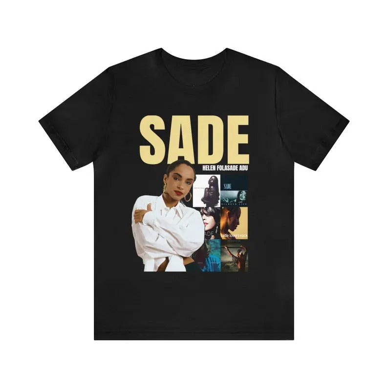Sade Tribute t-shrit, Sade Adu, Soul Music T-Shirt, Music Legend Shirt Hoodie, Sweatshirt | HypeCrazeTee.com
