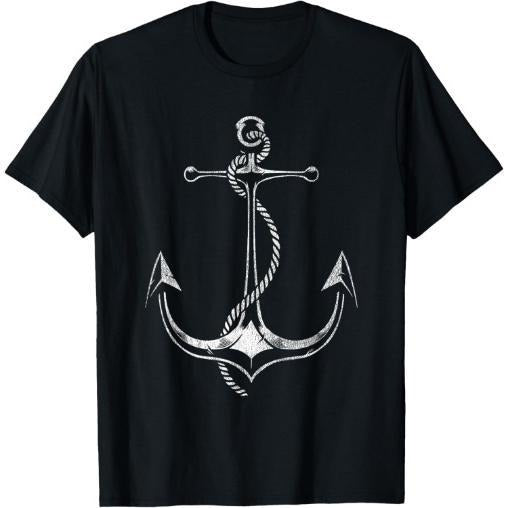 Sailboat Anchor Sailing T-Shirt Made in USA Hoodie, Sweatshirt | HypeCrazeTee.com