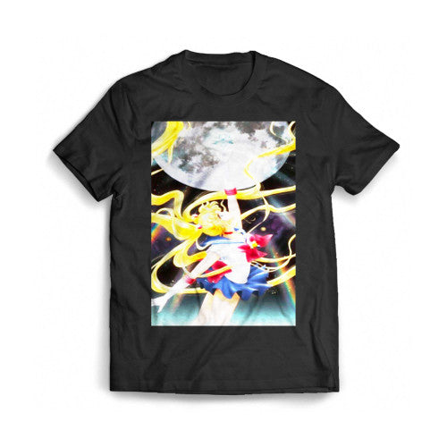 Sailor Moon Crystal Anime Space Mens T-Shirt Tee