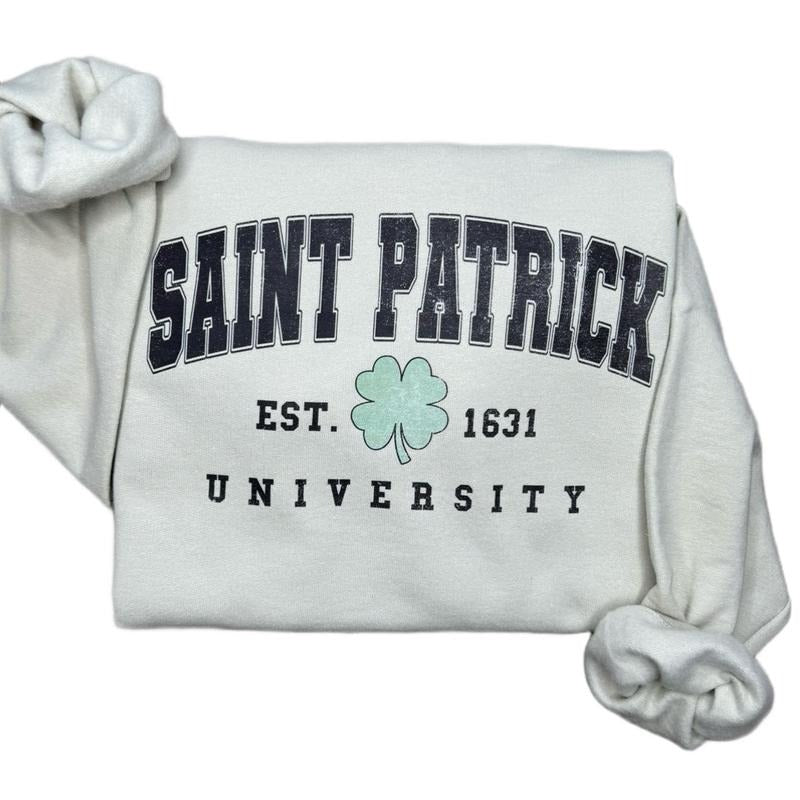 Saint Patrick University Sweatshirt T-Shirts, Hoodie | HypeCrazeTee.com