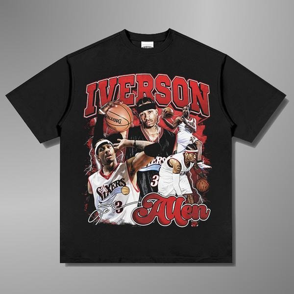 [Free Ship] ALLEN IVERSON TEE Unisex Tshirt Hoodie, Sweatshirt | HypeCrazeTee.com