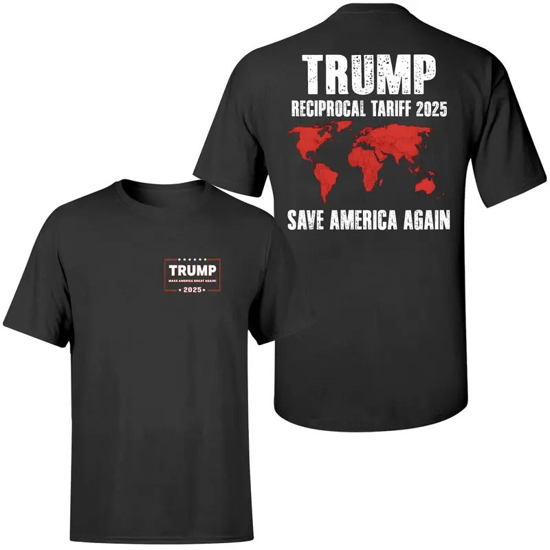 Trump Reciprocal Tariffs Liberation Day Shirt, Trump 2025 Shirt Hoodie, Sweatshirt | HypeCrazeTee.com