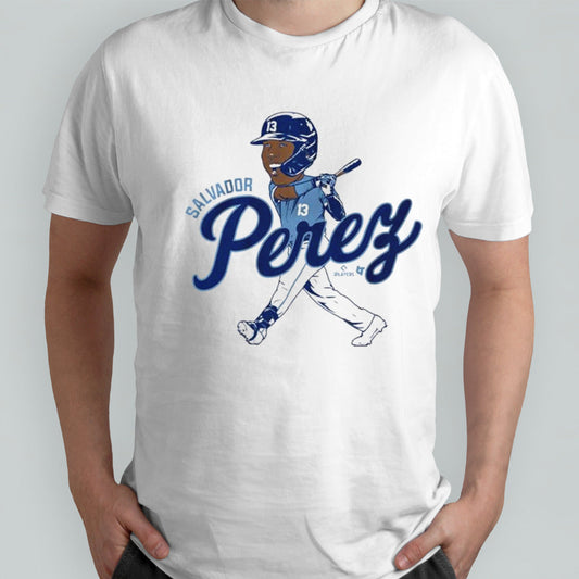 Salvador Perez Caricature T-Shirt