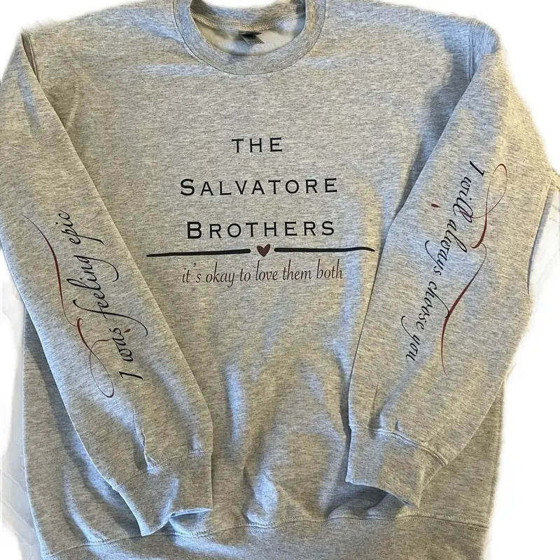 Salvatore Brothers sweatshirt Menswear Comfy Hoodie Layer T-Shirts | HypeCrazeTee.com