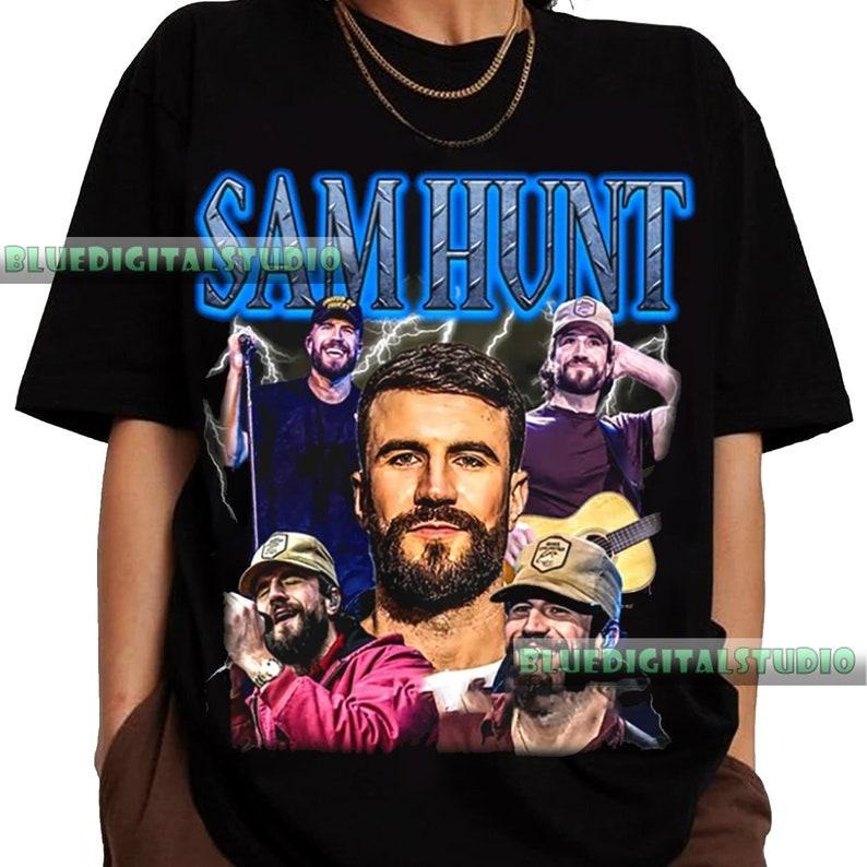 Sam Hunt 90s Vintage Bootleg Shirt, Outskirts Tour Sam Hunt T-Shirt, Sam Hunt Retro Shirt, Outskirts Tour 2024 Shirt, Sam...
