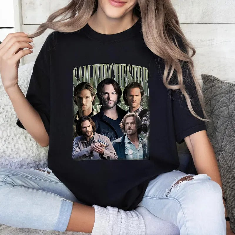 Sam Winchester Woman Man T-Shirts, Hoodie, Sweatshirt