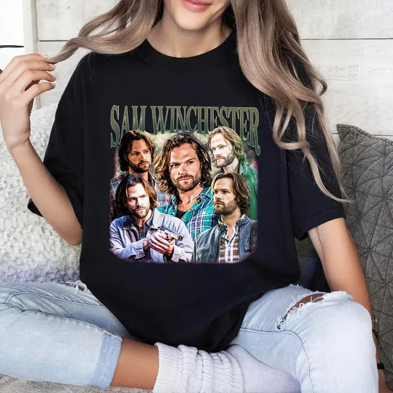 Sam Winchester Woman Man T-Shirts, Hoodie, Sweatshirt