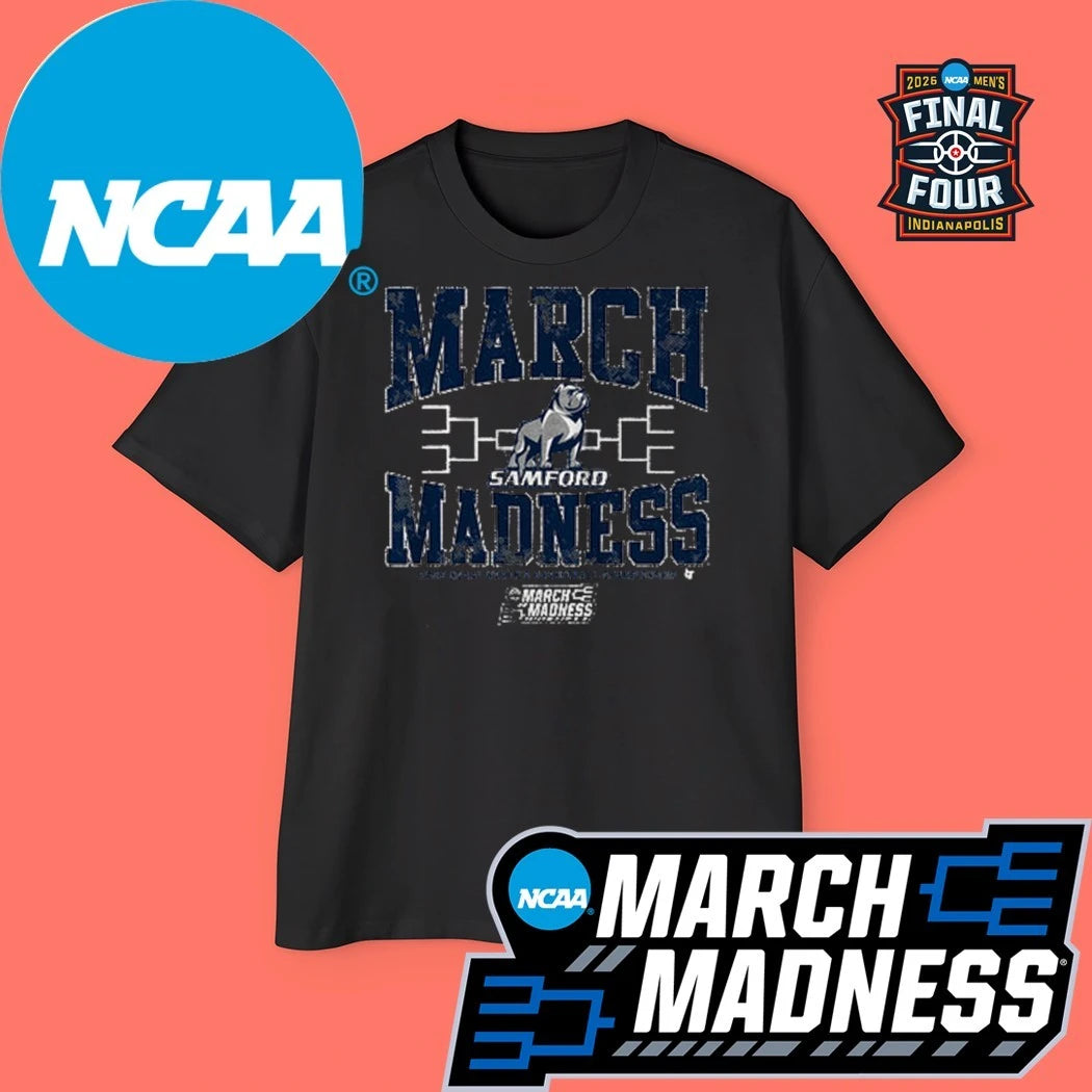 Samford Bulldogs WBB 2026 NCAA Women’s Basketball Championship March Madness Logo Shirt