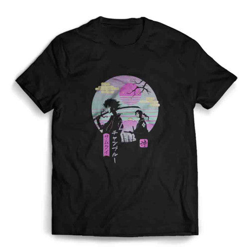 Samurai Champloo Anime Mugen And Jin Mens T-Shirt Tee