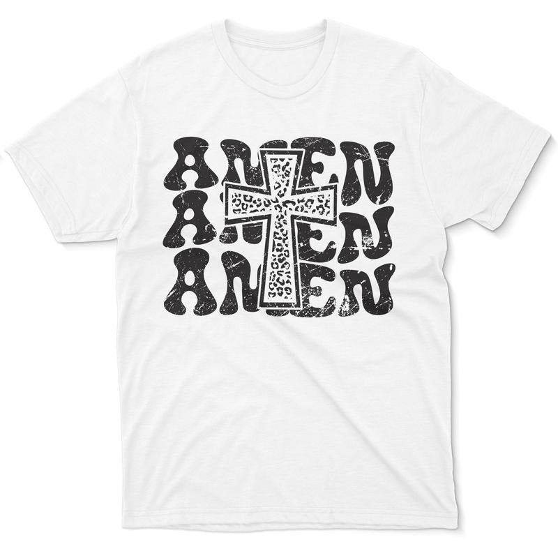 Sandjest Christian T-Shirt Amen Gift for Christian Jesus Lover Bible Lover Hoodie, Sweatshirt | HypeCrazeTee.com