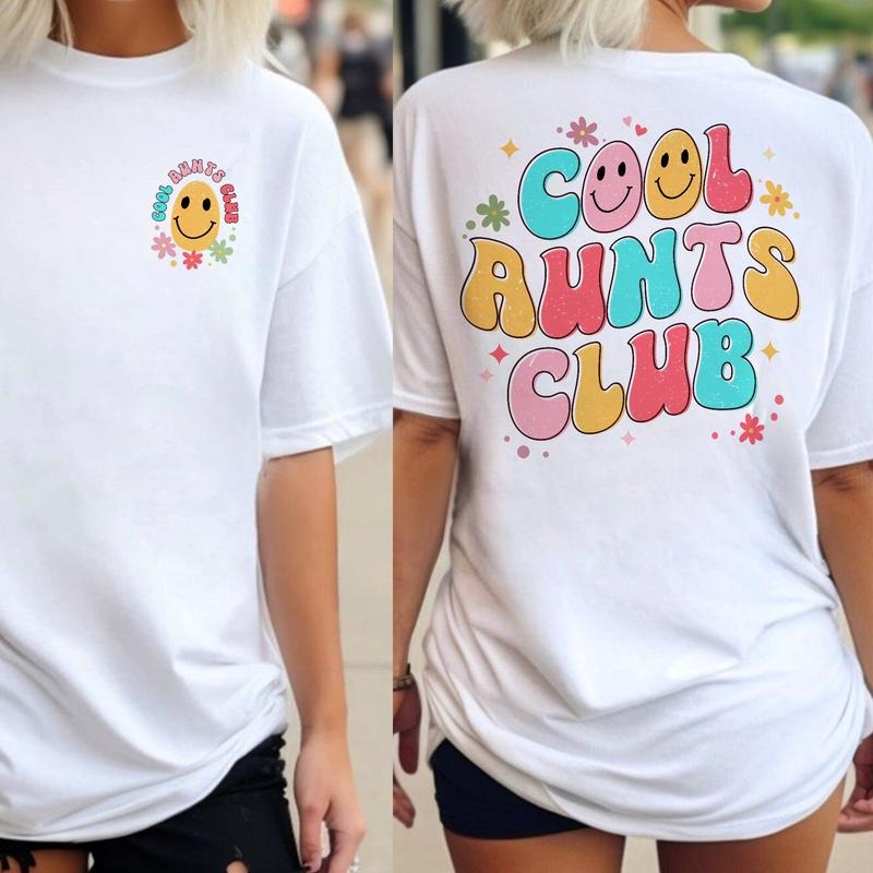 Sandjest Cute T-Shirt Cool Aunts Club Gift for Aunties Mother Day Gifts Hoodie, Sweatshirt | HypeCrazeTee.com