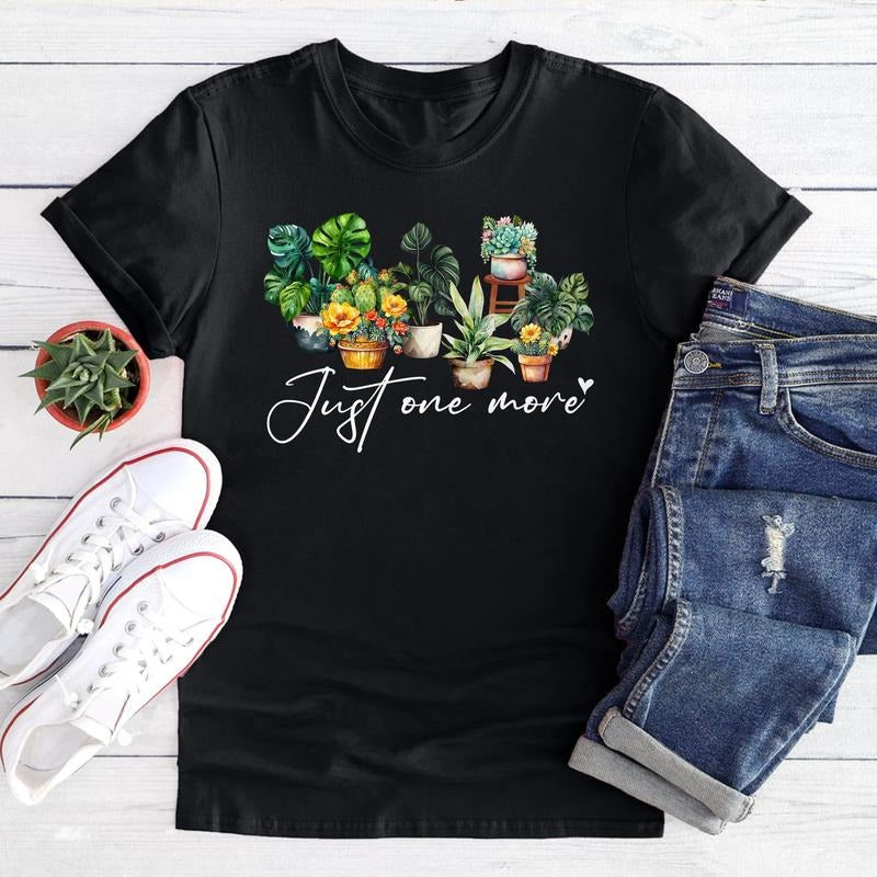 Sandjest Gardener Shirt Just One More Gift for Plant Lover Women Girl Friends Hoodie, Sweatshirt | HypeCrazeTee.com