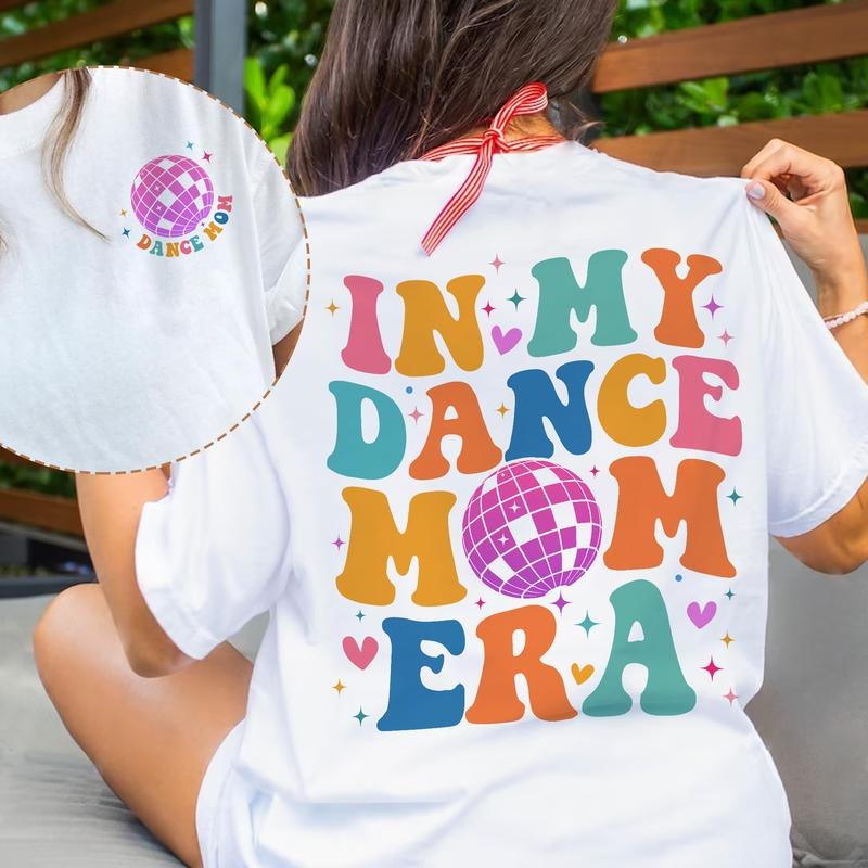 Sandjest Mom T-Shirt in My Dance Mom Era Gift for Mother Mommy Mama Hoodie, Sweatshirt | HypeCrazeTee.com
