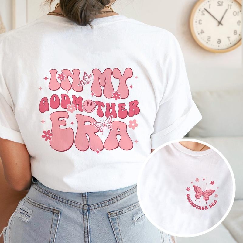 Sandjest Mom T-Shirt in My Godmother Era Gift for Mother Mommy Mama Hoodie, Sweatshirt | HypeCrazeTee.com