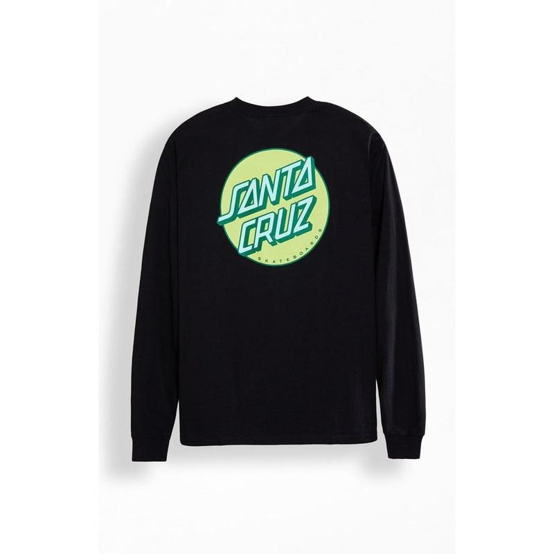 Santa Cruz Men's Other Dot Long Sleeve T-Shirt - Multicolor Hoodie, Sweatshirt | HypeCrazeTee.com