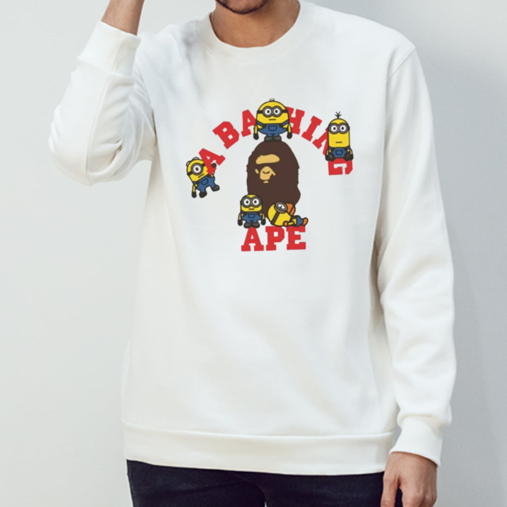 Sapnapvids Minion A Bathing Ape Shirt