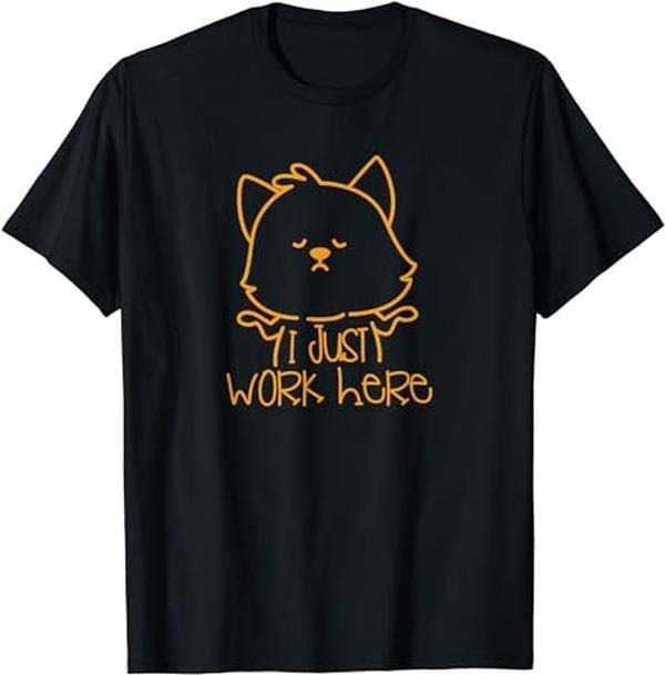 Sarcastic Work Shirts, I Don't Know I Just Work Here Funny Sarcastic T-Shirt Menswear Top Hoodie, Sweatshirt