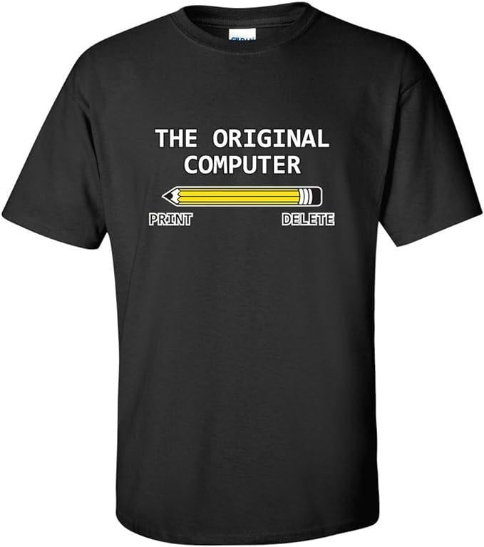 Sarcastic Work Shirts, The Original Computer Adult Humor Graphic Novelty Sarcastic Funny T Shirt Menswear Top Hoodie,...