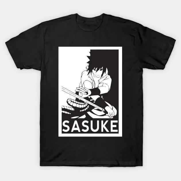 Sasuke anime T-Shirt, Japanese Anime Tees Unisex Tshirt T-Shirt Tee ALL SIZES Hoodie, Sweatshirt | HypeCrazeTee.com