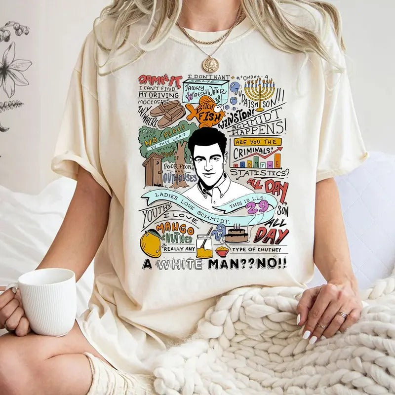 Sc9midt Quote New Girl Show Sweatshirt Hoodie Shirt | HypeCrazeTee.com